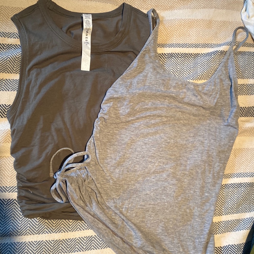 Two cinch tanks by lululemon